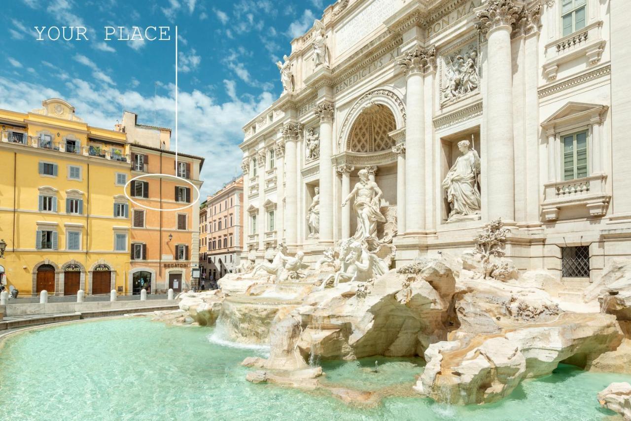 Trevi Fountain Square View Luxury Apartment * Rome
